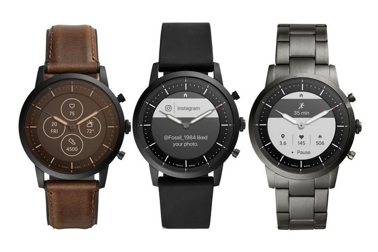 Fossil Hybrid HR website