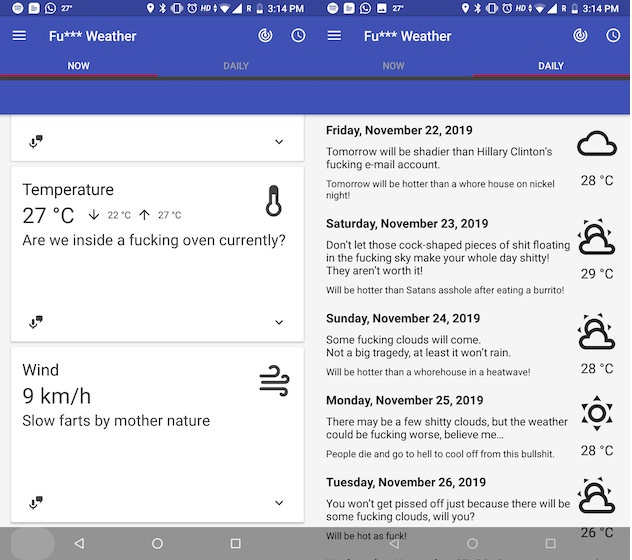 5 Best Funny Weather Apps for iPhone and Android Beebom