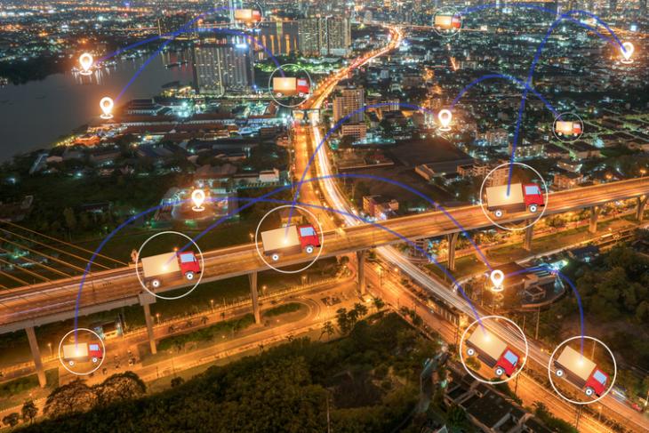 GPS Tracking logistics shutterstock website