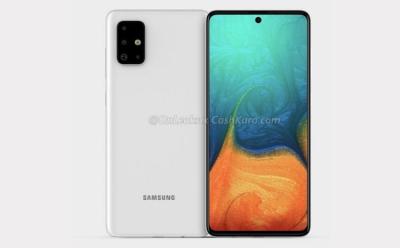 Galaxy A71 with punch-hole display, quad camera surfaces online