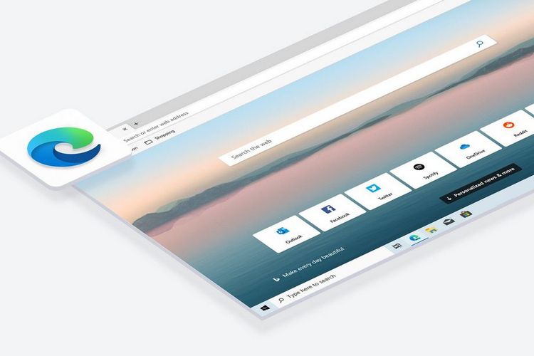 MS Edge Browser website