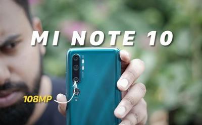 Mi Note 10 108MP website