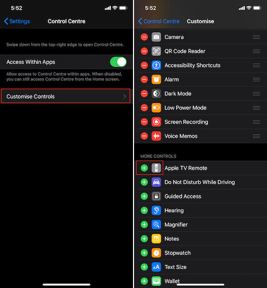 How to Use Buttons on Apple TV Remote App on iPhone Beebom