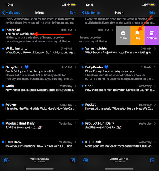 How to Flag Emails with Different Colors in Apple Mail App | Beebom