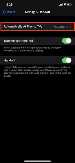 How to Stop iPhone from Automatically Connecting to AirPlay TV | Beebom