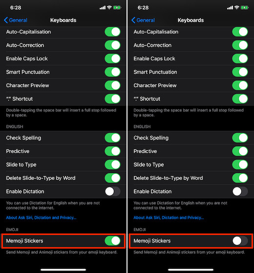 How to Remove Memoji Stickers from Keyboard on iPhone - 69