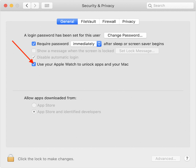 unlock macbook with apple watch