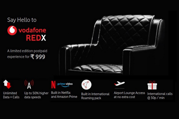 Vodafone REDX 999 website