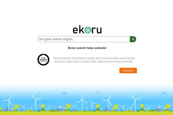 ekoru search engine