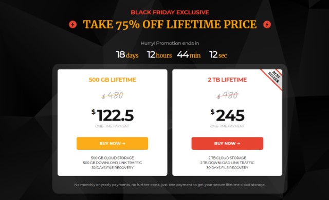 pcloud discount lifetime