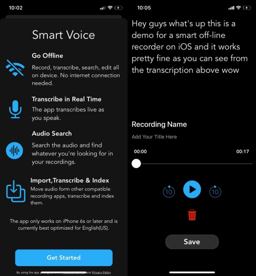 This iOS App Offers The Same Features as Google’s Pixel 4 Voice Recorder