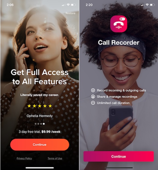 12 Best Call Recorder Apps for iPhone in 2022 [Free and Paid] Beebom