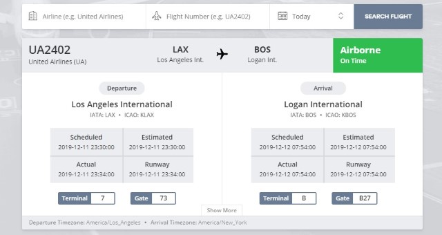 Aviationstack API - UI