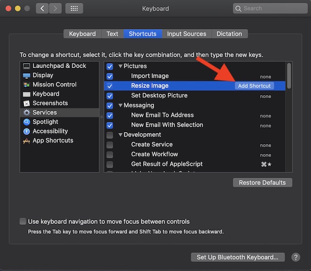 changing desktops using automator mac