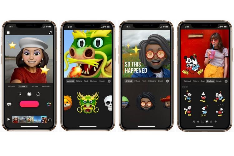 Ios Clips Apple 'Clips' iOS App Updated With Animojis, Memojis, Mickey Mouse and ...