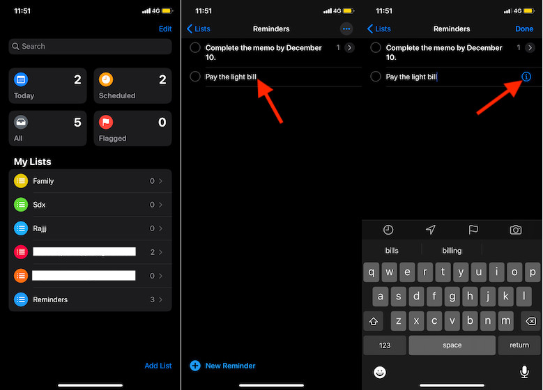 How to Make Subtasks and Sublists in Apple Reminders App Beebom