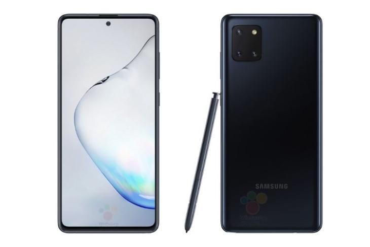 Samsung Galaxy Note 10 Lite official renders