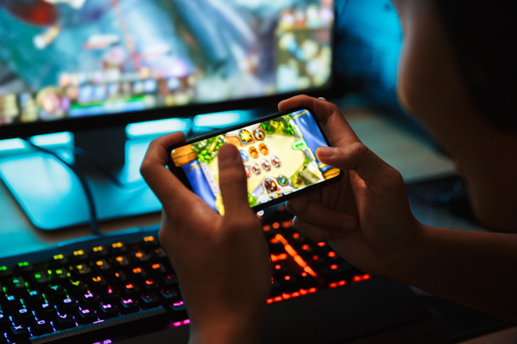 Gaming Smartphone shutterstock website