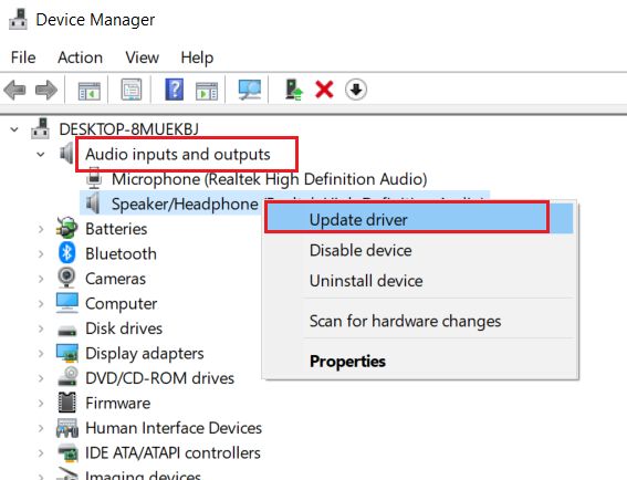 Headphones Not Detecting on Windows 10