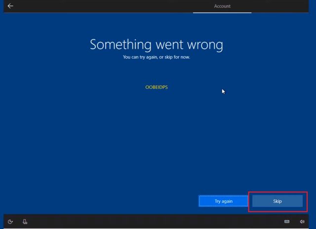 Create a Local Account on Windows 10 During Setup