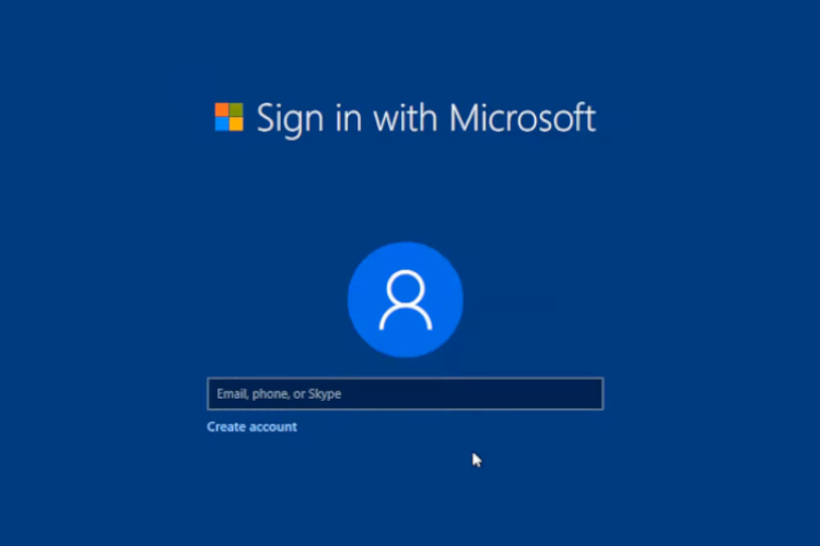 how to make local account windows 10 setup