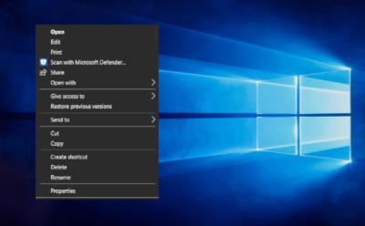 How to Customize the Right-click Menu on Windows 10