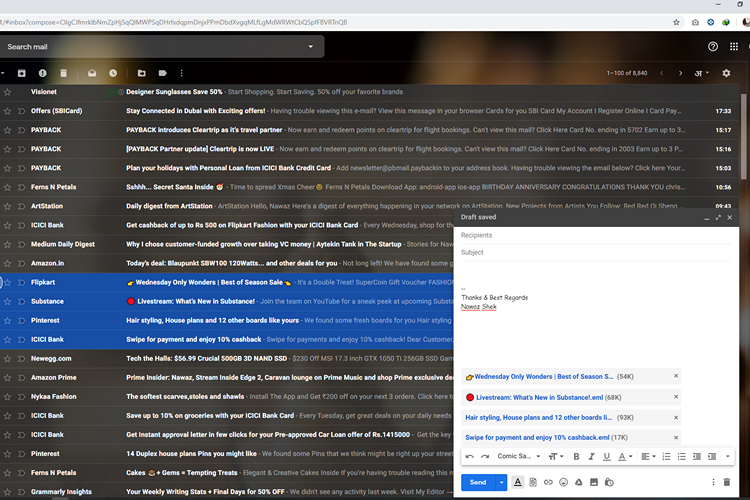 How to Send Emails as Attachments in Gmail