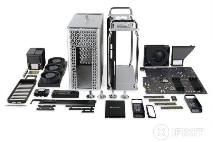 Mac Pro teardown iFixit website