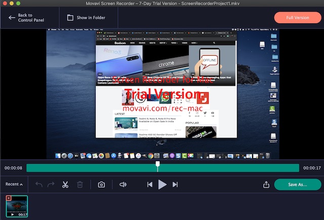 for mac download Movavi HD Screen Recorder