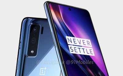 OnePlus Z renders show off punch-hole display, dual cameras