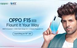 Oppo F15 launch date - january 16