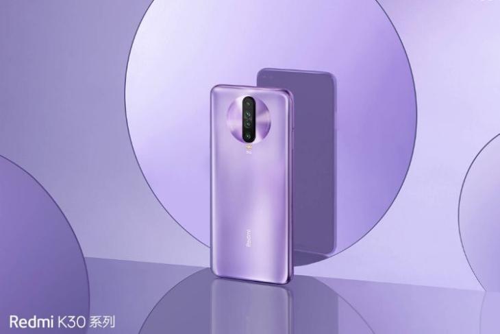 Redmi K30 with Snapdragon 765G, 64MP Sony IMX686 Camera Launched - Redmi K30 purple variant