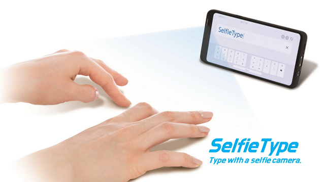 SelfieType Samsung CES 2020