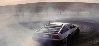 Watch MARTY, a Driverless DeLorean Car Drift a Challenging Track