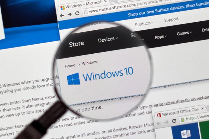 Windows 10 shutterstock website