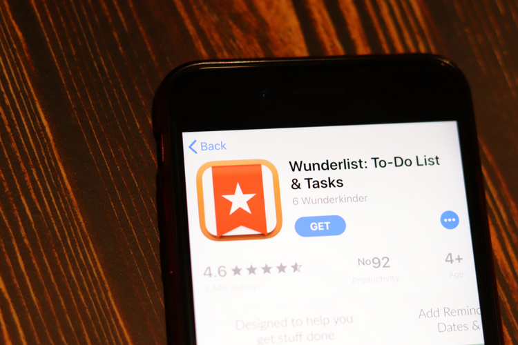 Wunderlist shutterstock website