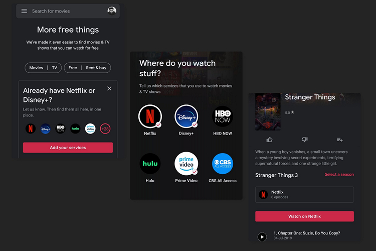 You May Find Netflix and Disney+ Content on Google Play Movies Soon