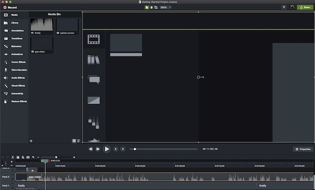 camtasia screen recorder and video editor