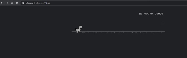 I made the Google Chrome 'Dino Run' game in Roblox 