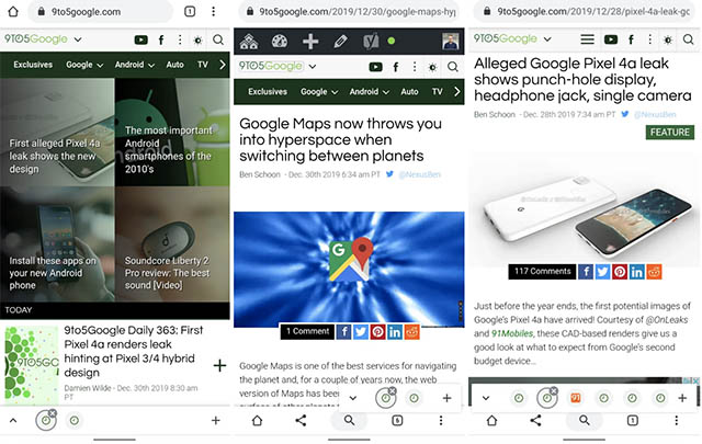 Chrome for Android tests new share menu - 9to5Google