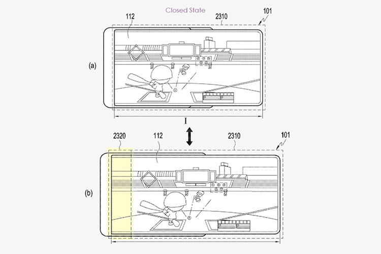 samsung patent stretchable display featured