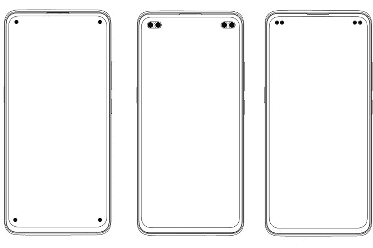 vivo patents displays with four punch-hole cameras