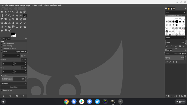 1. GIMP Лучшие приложения для Linux на Chromebook