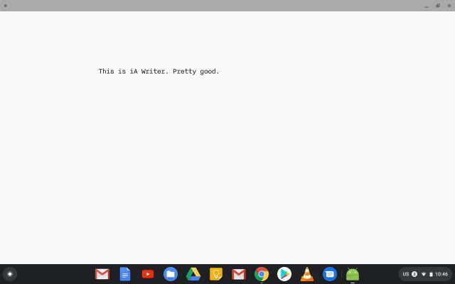 ia writer for chrome