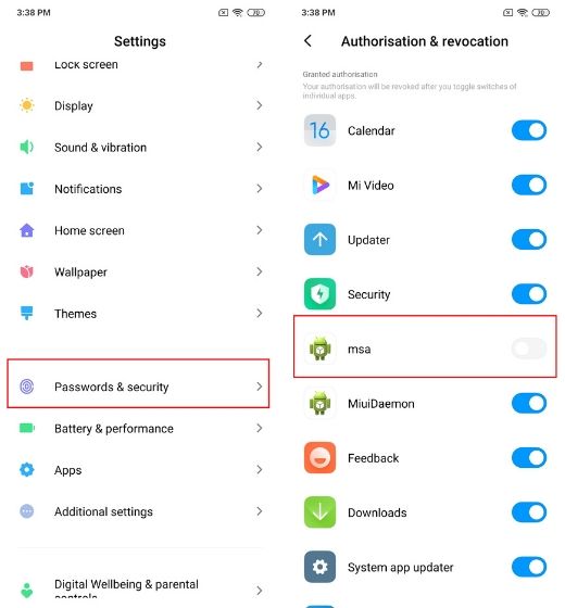 2. Disable Ads in System Apps and Settings in MIUI 11