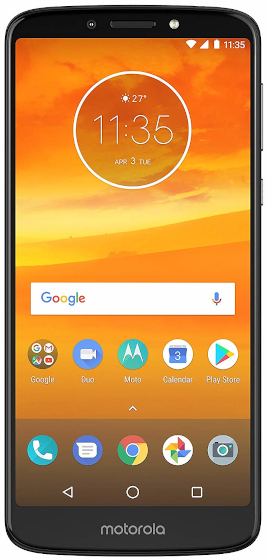 6. Motorola Moto E5