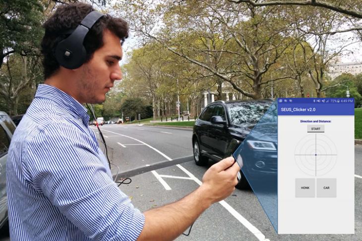 AI Headphones Warns Distracted Pedestrians About Nearby Vehicles