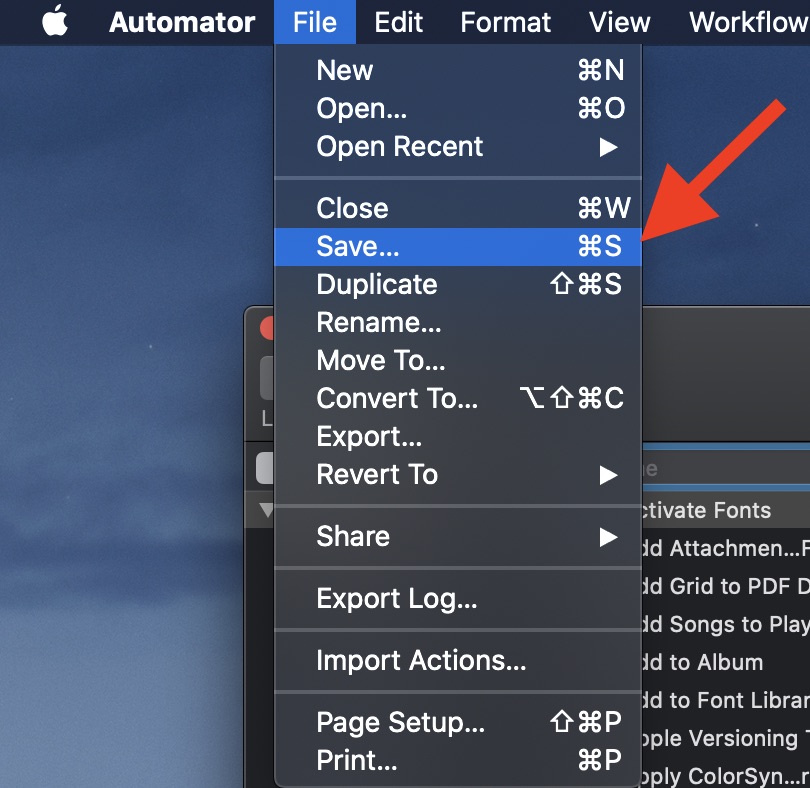 pdfpenpro automator actions