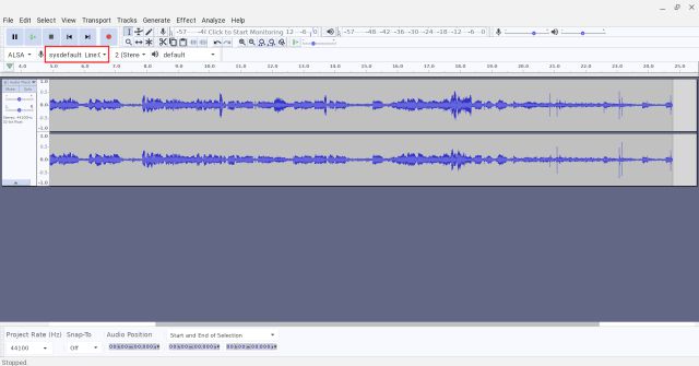 audacity on chromebook