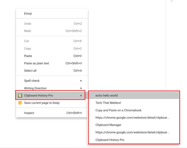 Clipboard Manager: Copy and Paste on a Chromebook